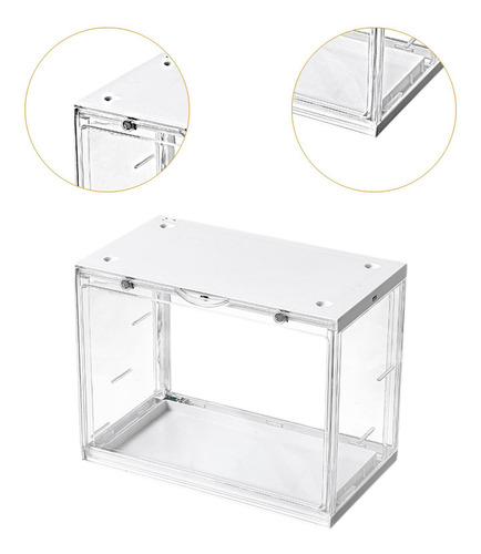 Vitrina De Acrílico Transparente Para Figuras, Soporte De