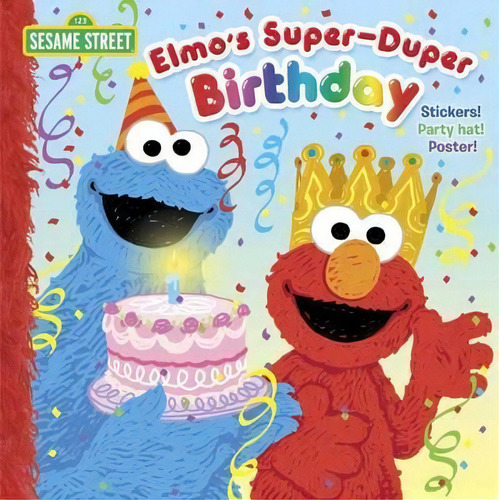 Elmo's Super-duper Birthday, De Naomi Kleinberg. Editorial Random House Usa Inc, Tapa Blanda En Inglés