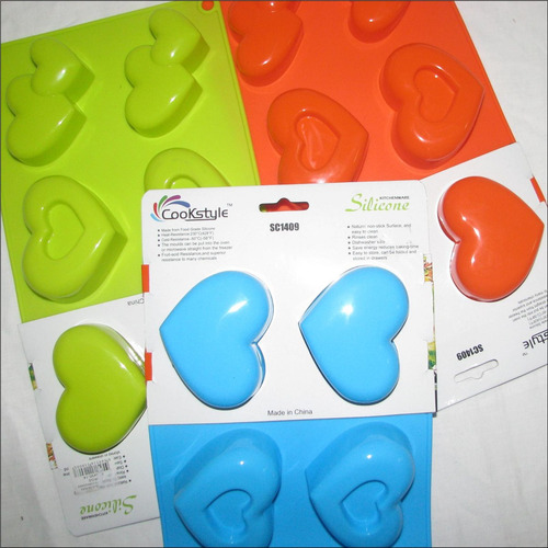 Molde Silicon Ponque 6 Corazones Vela Arcilla Sc1409