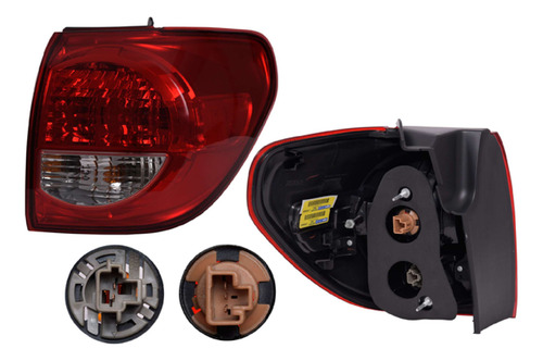 Par Calaveras Toyota Sequoia Ext 2008 2009 2010 2011 Depo