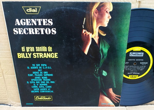 Billy Strange - Agentes Secretos - Lp Año 1967 - Guitarra