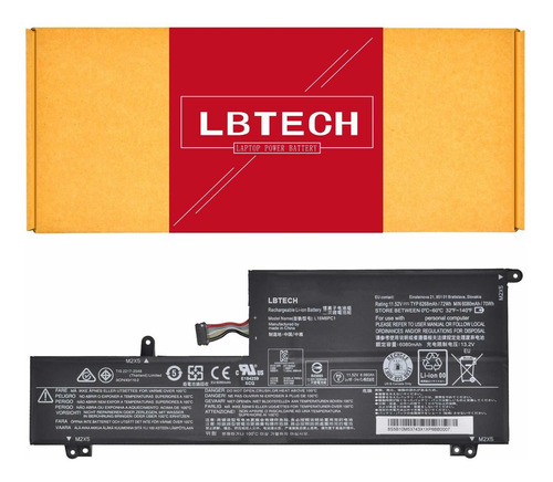 Bateria L16m6pc1 L16c6pc1 L16l6pc1 Para Lenovo Yoga 720 720-