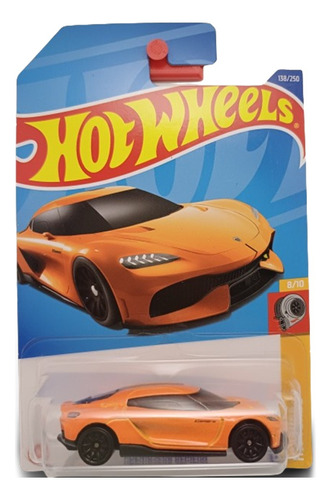 Koenigsegg Gemera Laranja - Hw Turbo - Hot Wheels