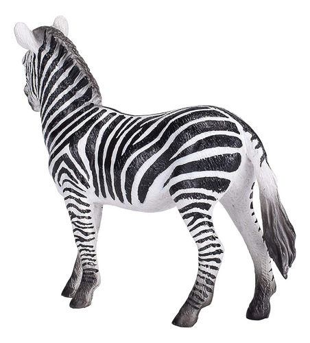 Mojo Zebra Mare - Figura Decorativa De Juguete Pintada A Man