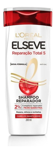 Shampoo Reparação Total 5 Elseve 200ml L'oréal Paris