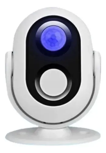 Sensor de Presença B-Max BM-607 Infravermelho PIR Alarme Sonoro 3...