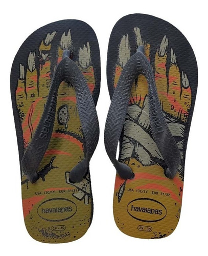 Chancleta Ojota Para Niños Havaiana Kids Radical Calzado