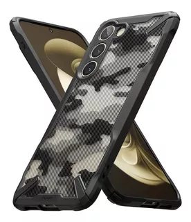 Case Ringke Fusion-x Design Galaxy S23 - Camo Black De Usa