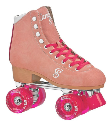 Patines Roller Derby Candi Carlin Peach-pink