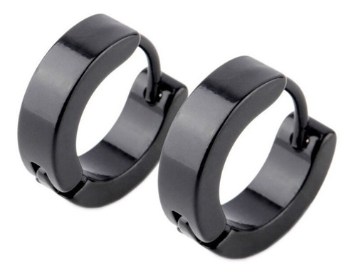 Imagem 5 de 9 de Brinco Argola Masculino Aço Inox Qualidade E Excelente Preço
