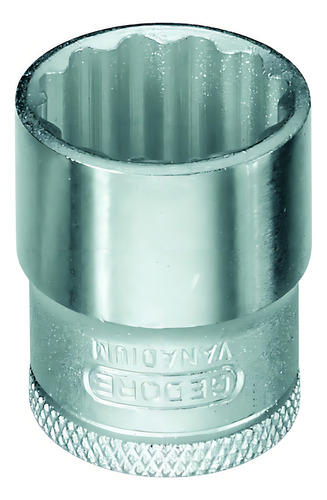 Soquete Estriado Encaixe 3/8 - 16mm Gedore 014011