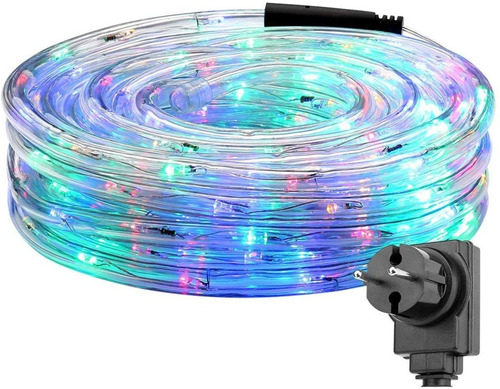 Imagen 2 de 4 de Polaris, Mangueraled Multicolor, Luces Navideñas, 10m,rudo