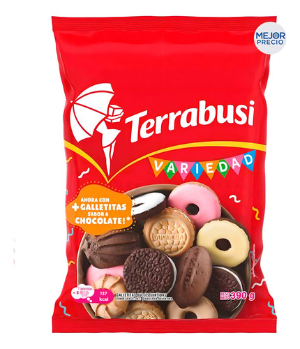 Galletitas Variedad Terrabusi 390g