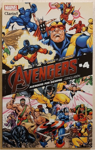 Colección Avengers Clarín 4 Avengers Por Siempre Conclusión