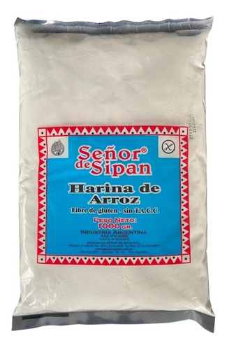 Harina De Arroz Señor De Sipán | Sin Tacc 1 Kg.