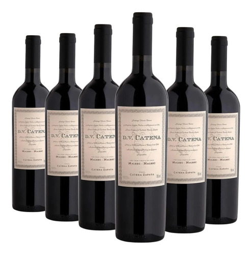 Vino Dv Catena Malbec- Malbec Caja X 6 X 750ml. -