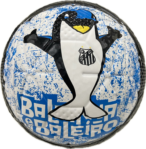 Mini Bola Santos Licenciada Futebol Magia Cor Branco