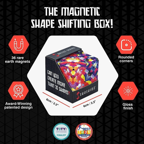 Cubo Mágico 3d Magnético Stem Shashibo 