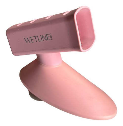Soporte Para Plancha Pinzas De Cabello Color Rosa (Usado)