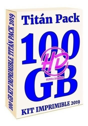 Titán Pack 100 Gb Kits Plantillas Diseños Full Premium