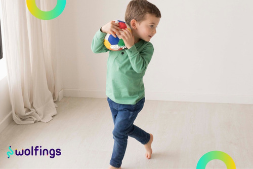 Imagen 8 de 10 de Pelota Blanda Soft Grande De Juguete Para Bebes Didactico