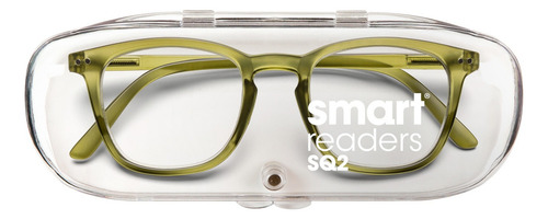 Lentes De Lectura Smart Readers Sq2 Adulto Unisex Color Verde Musgo