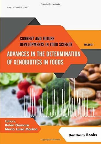 Libro Advances In The Determination Of Xenobiotics In Food