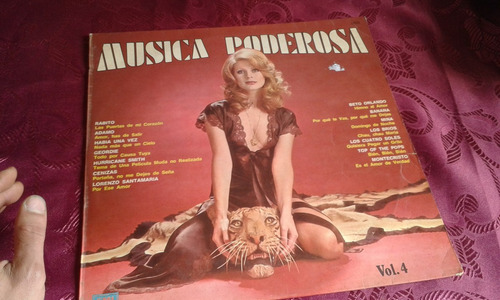 Musica Poderosa. Vol 4 . -vinilo Long Play Envios Mdq