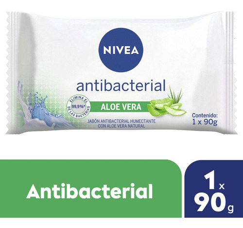 Jabon Antibacterial Herbal Nivea Flow Pack 1 X 90 Grs