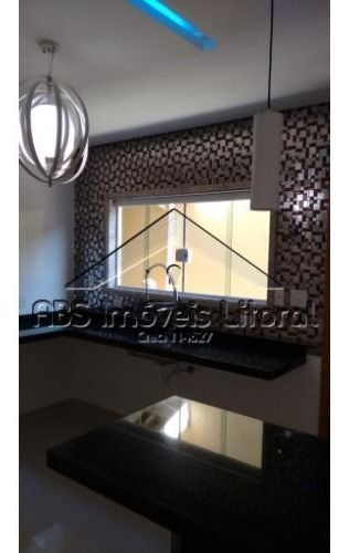 Imagem 4 de 15 de Lindo Sobrado Com Fino Acabamento Na Vila Mirim Em Praia Grande - Sp