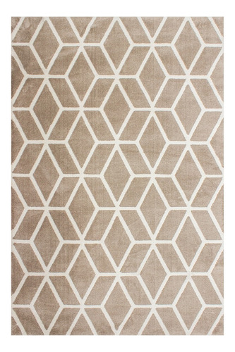 Tapete Decorativo Supreme 160x230 Cm Diseño de la tela geometric beige