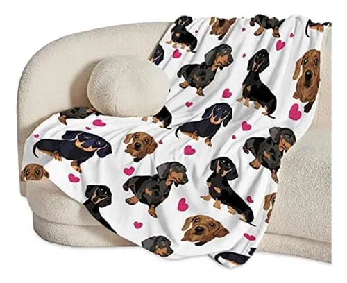 Manta De Perro Salchicha Para Niñas, Niños, Mujeres, Regalos