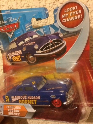 Disney Cars Fabuloso Hudson Horney Se Le Mueven Los Ojos