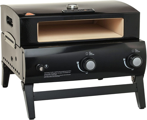 Bakerstone - Horno Portátil Para Pizza De Gas, Negro