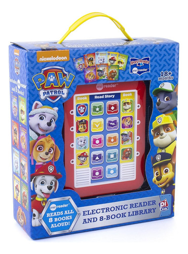 Nickelodeon Paw Patrol Electronic Me Reader 8-book Boxed Set