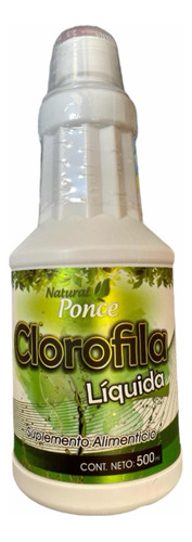 Clorofila Líquida 500ml Naturals Ponce
