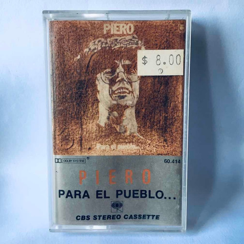 Piero Para El Pueblo Cassette Nuevo