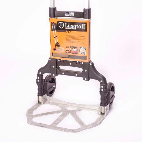Imagen 3 de 4 de Carro Zorra Plegable De Aluminio 70kg Lusqtoff Lqc-70