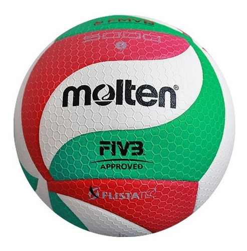 Balón Molten Voleibol V5m5000 Piel Sintética #5 Tricolor