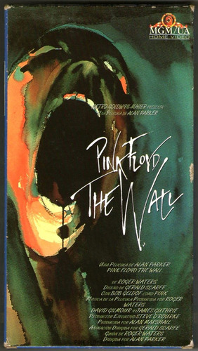 Vhs Pink Floyd The Wall. Roger Waters Alan Parker