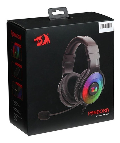 Imagen 4 de 5 de Auricular Gamer Redragon Pandora H350rgb Rgb -mipowerdestiny