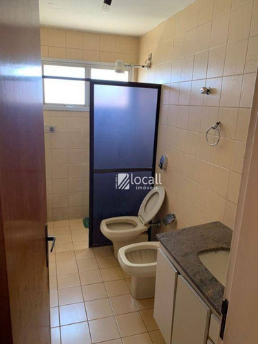 Imagem 12 de 15 de Apartamento Com 3 Dormitórios Para Alugar, 97 M² Por R$ 1.300/mês - Vila Nossa Senhora De Fátima - São José Do Rio Preto/sp - Ap2854