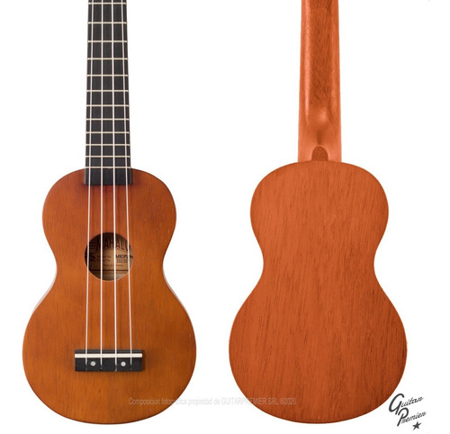 Imagen 7 de 10 de Ukelele Soprano Mahalo Funda Curso Afinador Cuerdas Aquila +