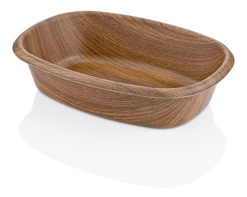 Bowl Rectangular Ensaladera Panera Recipiente Evelin 28c