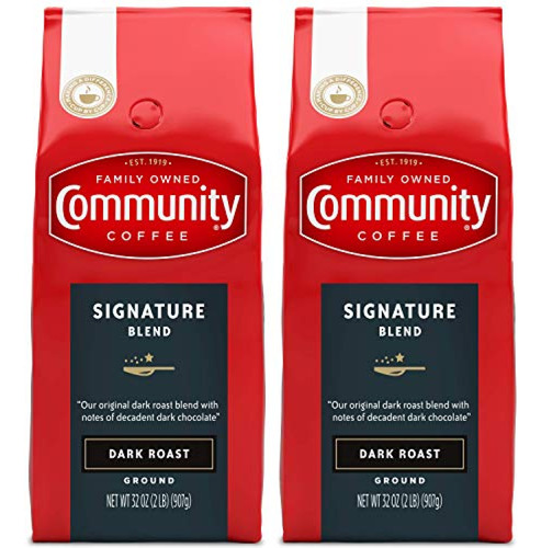 Cafe De Grano  Community Coffee Signature Blend Café Molido,