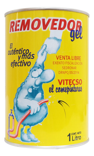 Removedor Gel Decapante Vitecso X 4 Lt 