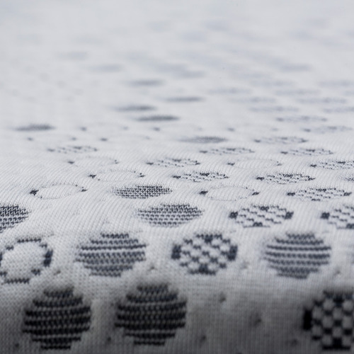 Colchón 2 1/2 plazas de espuma Suavestar Espuma / En Caja Stress free blanco y negro - 140cm x 190cm x 25cm