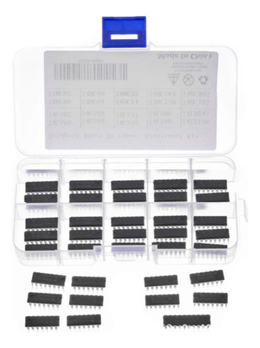 20 Tipos Diferentes De Logic Ic Assortm De Las Series 74hcxx