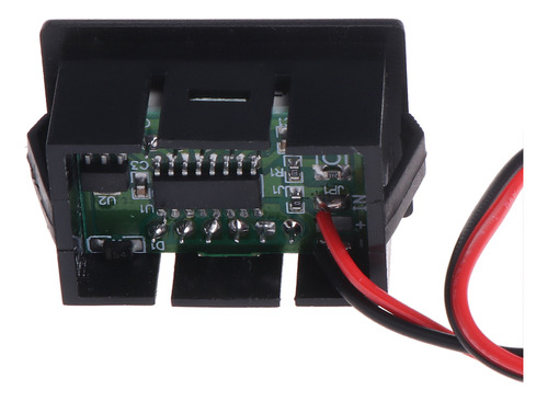 (gn) Voltímetro Digital Led De 2 Hilos Para Dc 4.5v-30v Para