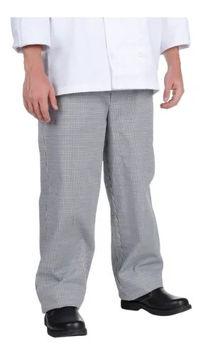 Calça xadrez gastronomia sale